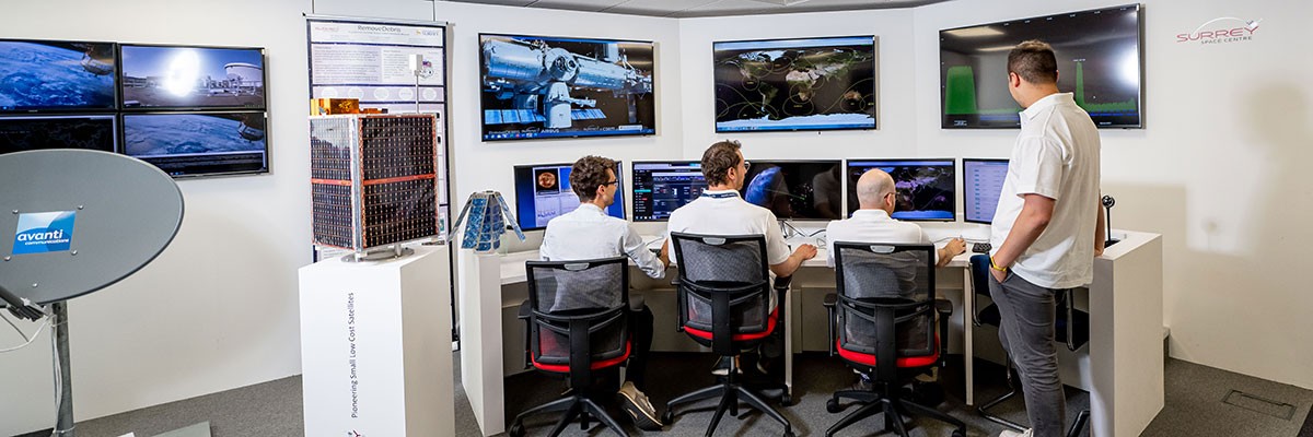 Mission control room