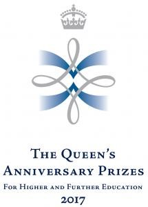 The Queen's Anniversary Prizes for Higher and Further Education 2017 logo