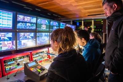 Inside the CTV OB van