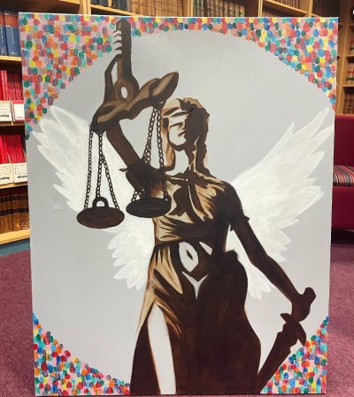 One of the winning entries to the 2022 Law Art Competition