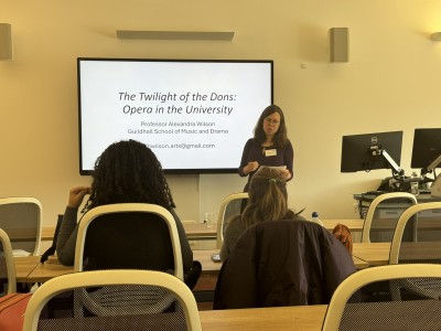 Speaker at Music and the University conference, July 2024