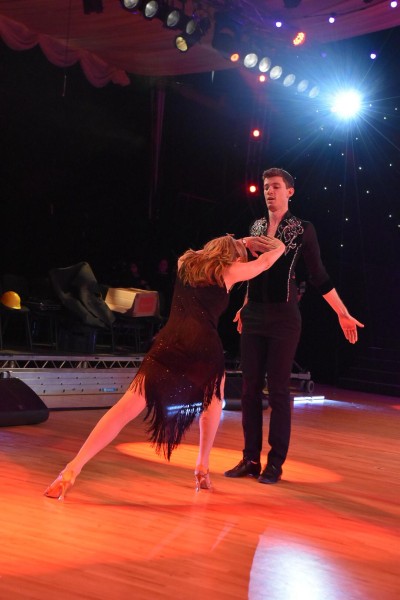 Competitors dancing in Strictly Come Surrey 2025