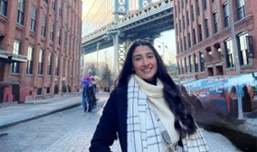 University of Surrey postgraduate Aviation student Toria