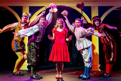 Production photo of GSA's Grab Me A Gondola, photo credit Steve Gregson