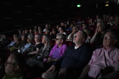 Audience at BFI premiere of The Light House project, August 2025