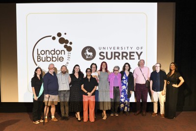 GSA and London Bubble staff involved with Light House BFI premiere, August 2025