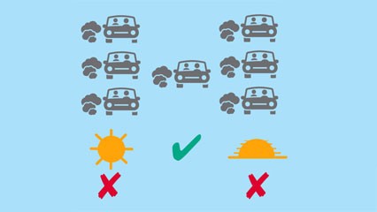 Illustration of pollution