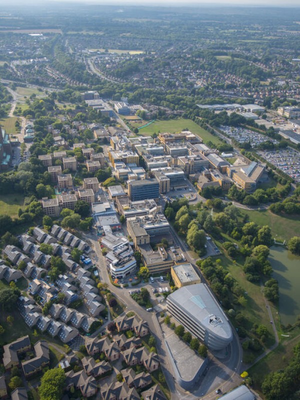 Stag hill aerial shot