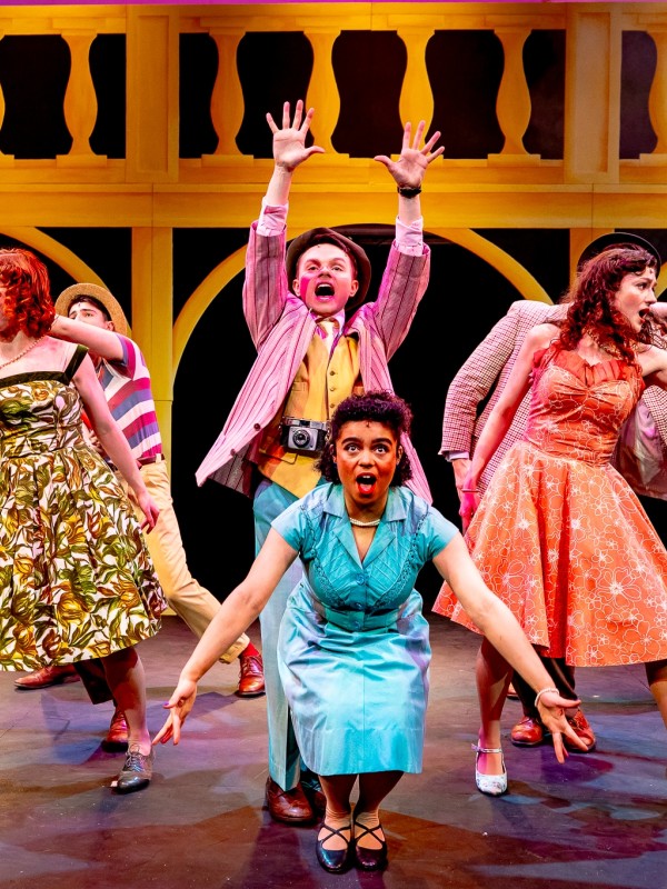 GSA students performing Grab Me A Gondola, pic credit Steve Gregson