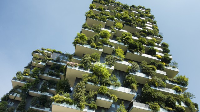 Image of an eco-friendly building