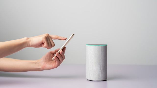 connecting a phone to a speaker