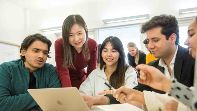 University of Surrey MBA students