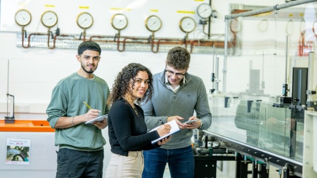 Civil engineering students