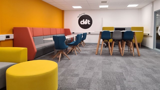 MySurrey Dot study space