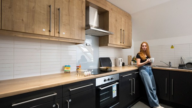 Accommodation kitchen
