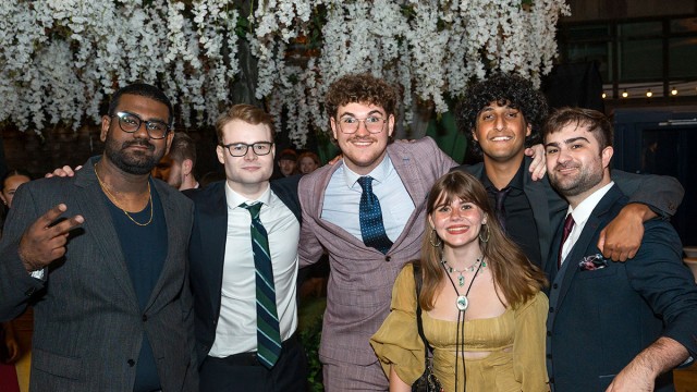 Students at Summer Ball