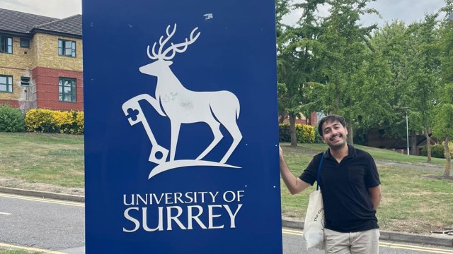 Commuter student Batuhan