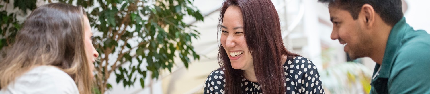 Group of students talking