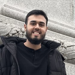 University of Surrey Air Transport MSc student, Mohammed