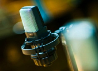 An image of a microphone