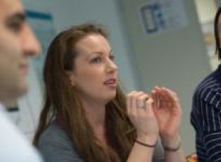 People at a University of Surrey workshop