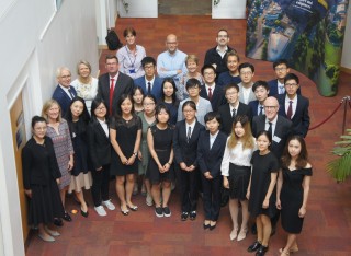 Summer school students