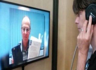 A video of Professor David Frohlich demonstrating the augmented travel book.