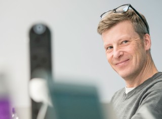 MBA student in class