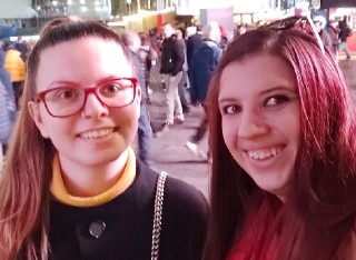 Postgraduate students Dani and Elodie