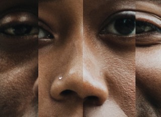 Composite image of faces