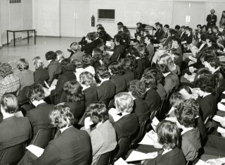 Daphne Jackson teaching