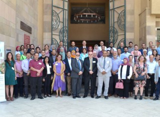 All the people who attended the workshop