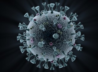 Visual representation of Covid-19 virus