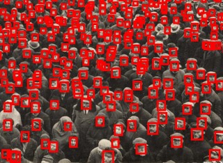 Face recognition image