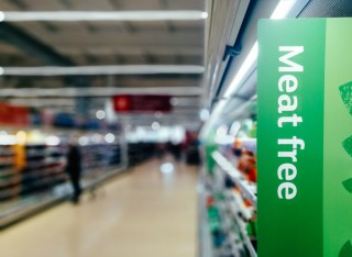 GETTY - supermarket meat free section