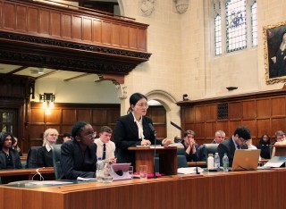 Susaan Thapa in 2023 Mooting Competition