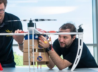 Aerospace engineering students