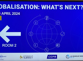 Screen banner of 'Globalisation Strategic Autonomy and Economic Resilience in Times of Crisis' 