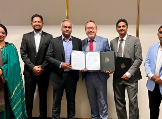 Karnataka minister mou Paul Townsend