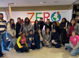 University of Surrey Strategic Marketing MSc students visiting Zero Carbon Guildford, November 2024