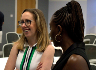 MBA Surrey event women talking