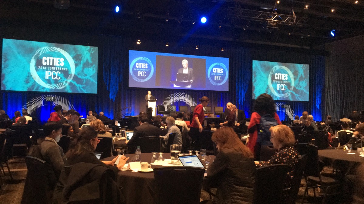 Conference tables and screens