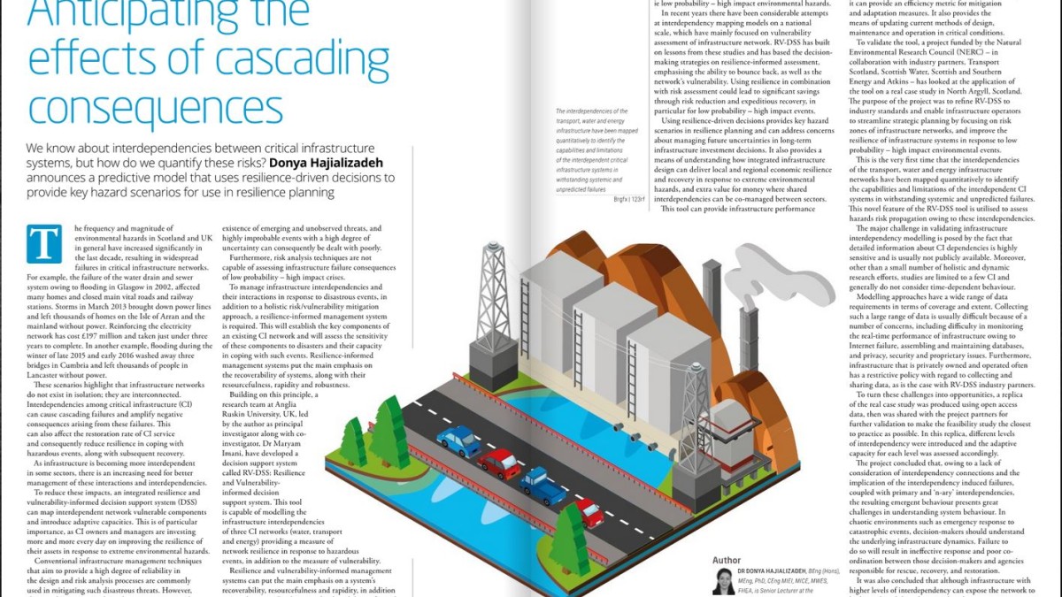 Crisis Response Journal (CRJ) Article - Dr Donya Hajializadeh