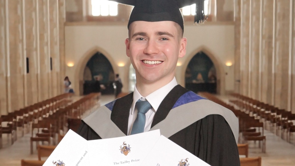 Conor graduated from Surrey in 2021.