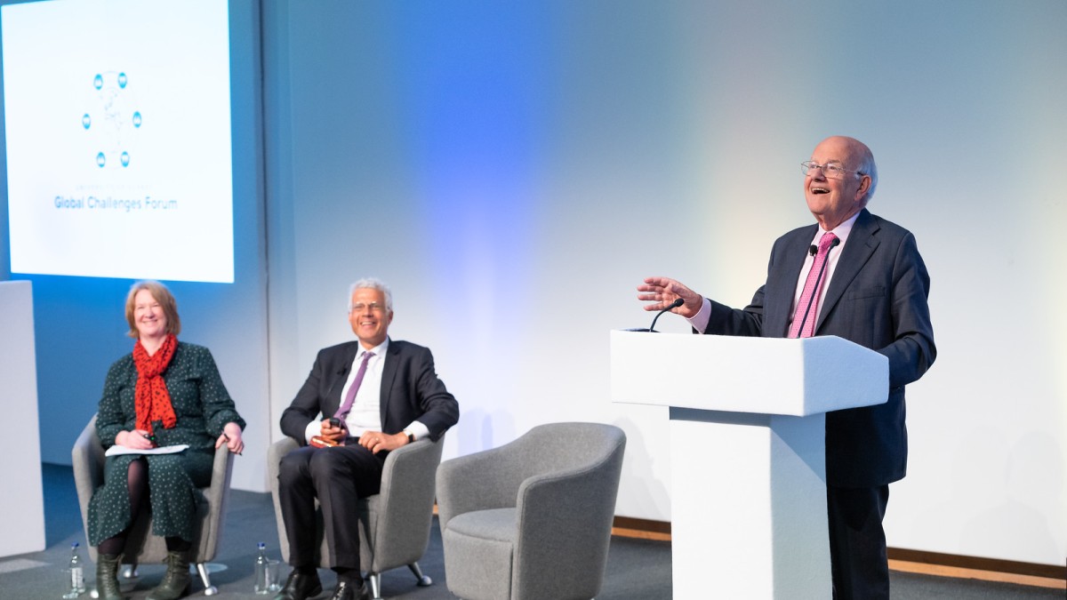 The Lord Judge PC Igor Judge giving 3rd Toulson Law Lecture 2022