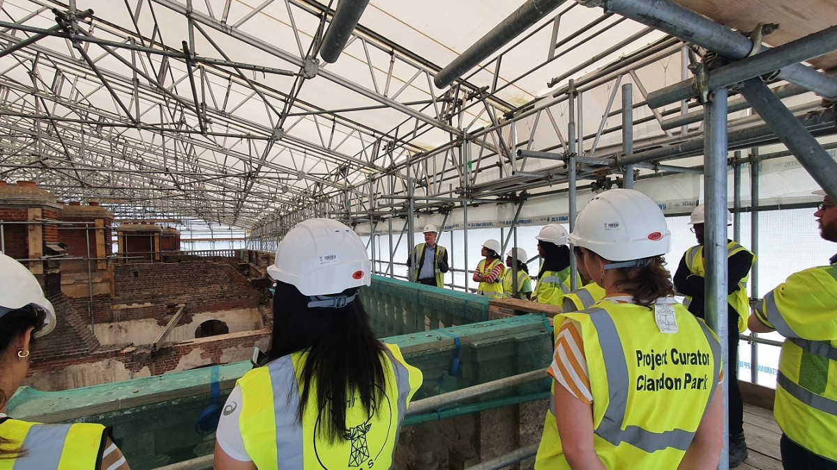 Clandon Park roof level