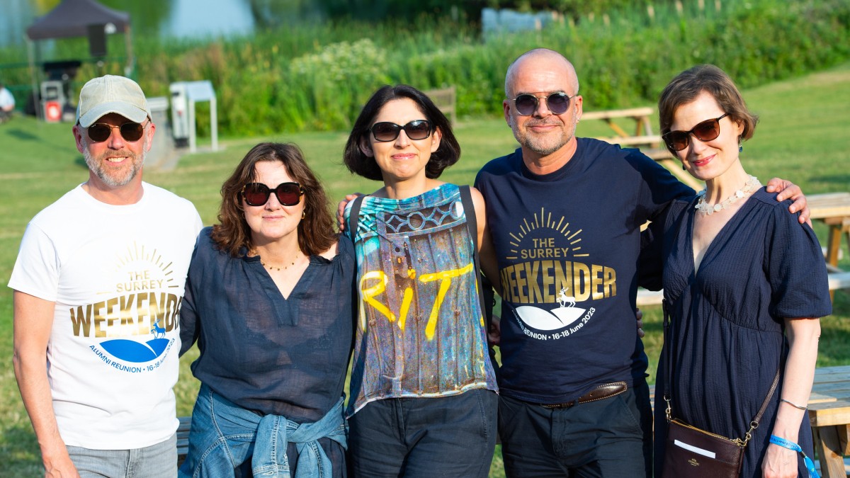 Alumni enjoying Surrey Weekender