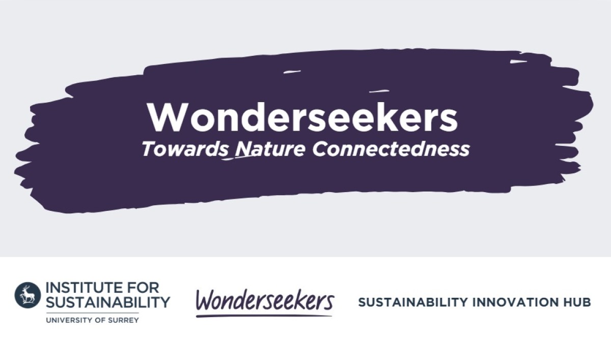 The title page of the video 'Wonderseekers: Towards Nature Connectedness'