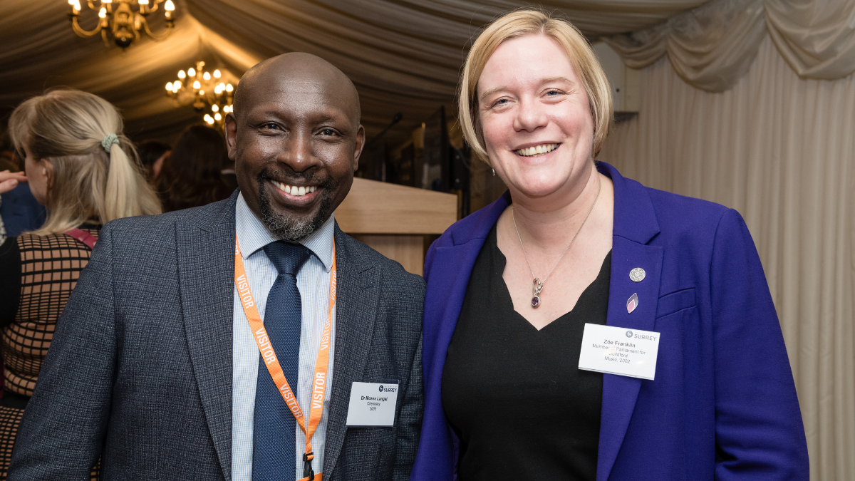 A photograph of members of our Alumni community.